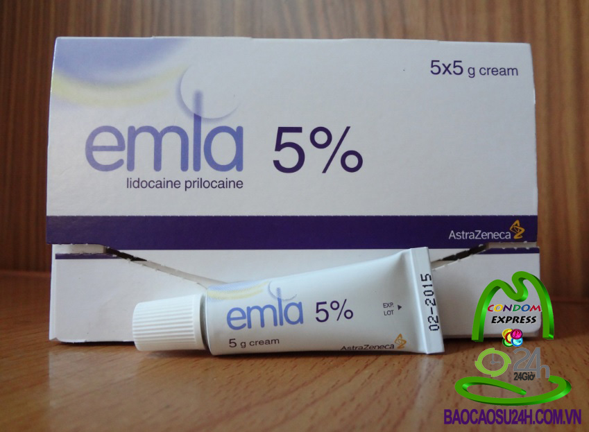 Emla 5% - Kem Bôi Kéo Dài Emla Cream 5%
